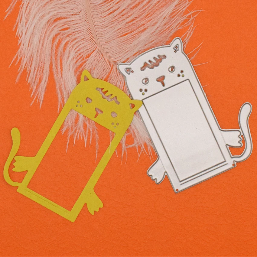 Животного металлические штампы для резки Скрапбукинг тиснение Cat DiesFor DIY карты украшения подарочная