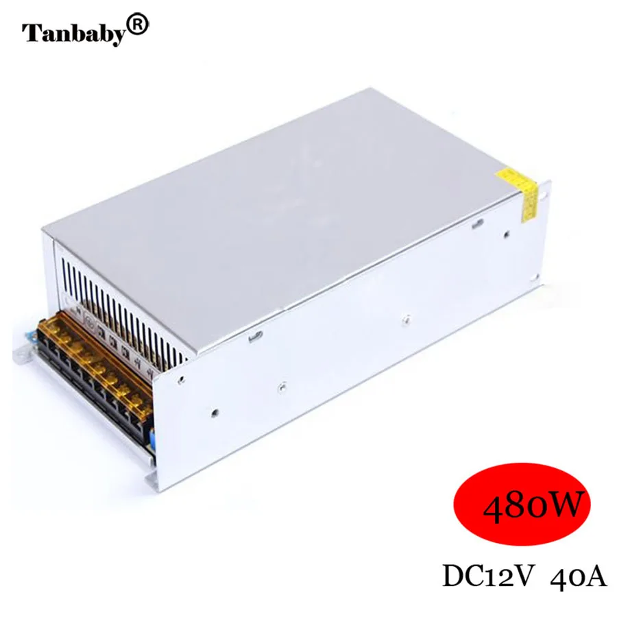 Светодиодное освещение трансфомер AC100 240V к DC12V 5A 10A 20A 30A 40A 50A переключатель