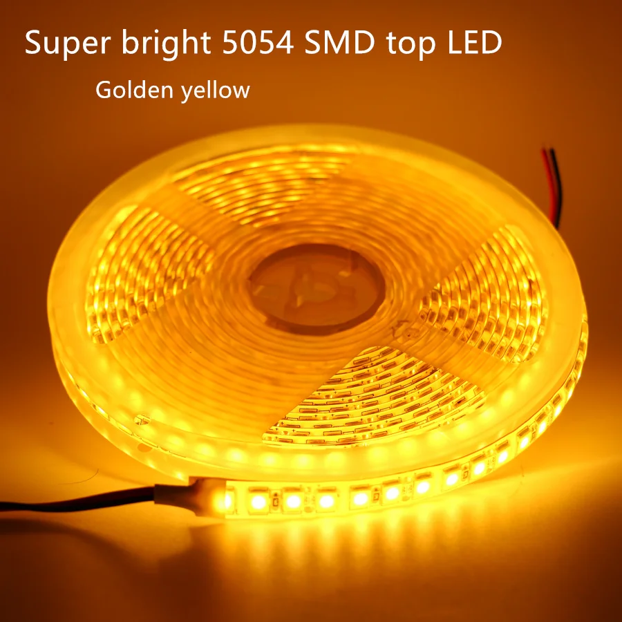 SMD 5054 Светодиодная лента 5 м 600 светодиодов/5 гибкая освещения 12 В постоянного тока
