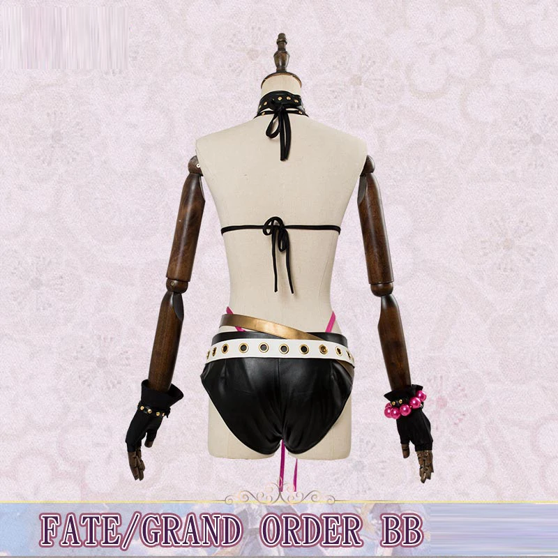Fate Grand Order BB Косплей cstume женские сексуальные фиолетовые бикини Костюмы Купальник