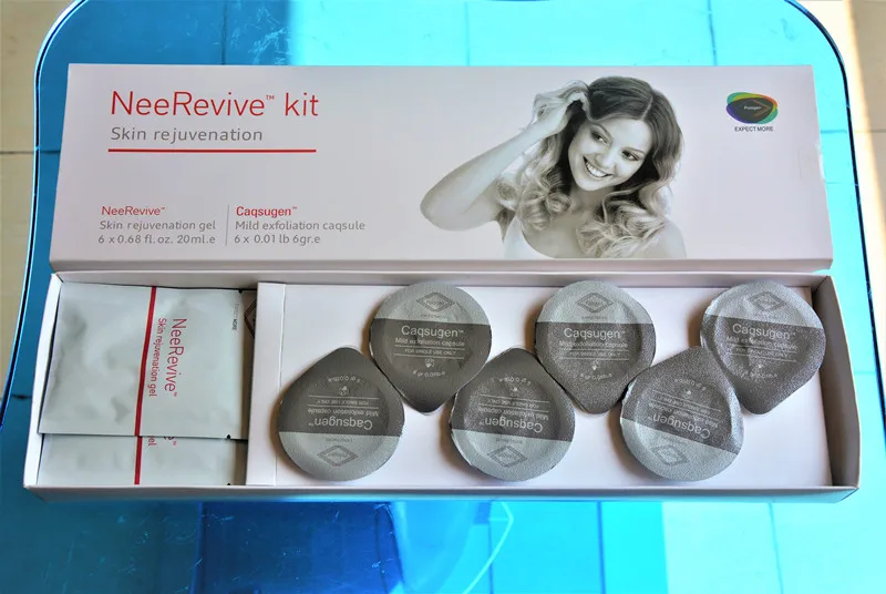 Горячая Nee Revive Kit& Nee яркий комплект гель для осветления кожи и омоложения кожи лица Кислородная установка использовать лечение акне