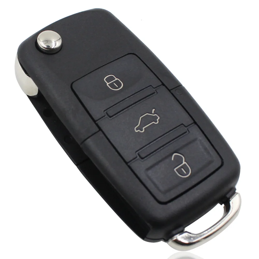 KEYYOU 10x4 кнопочный дистанционный флип-чехол для автомобильного ключа Замена чехол