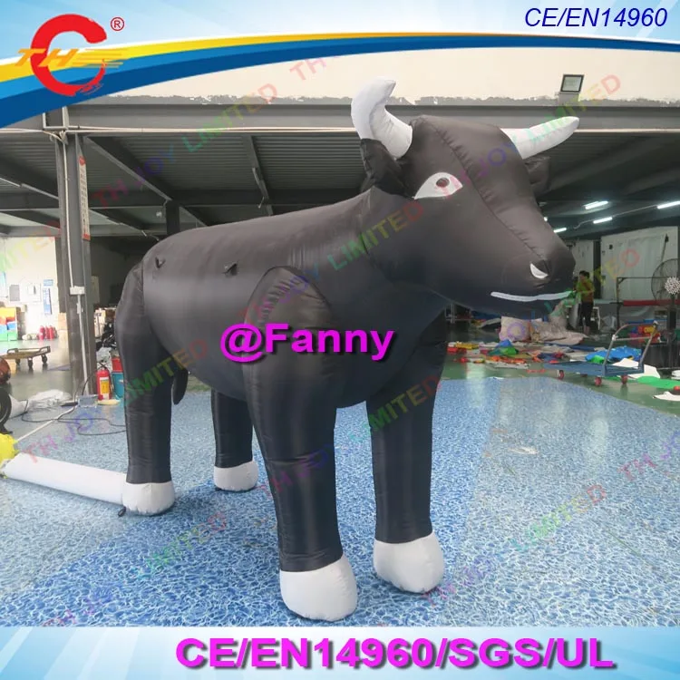 4m13ft или 6 м/20ft надувные Буффало гигантские бык гигант infaltable ox воздуха доставка до