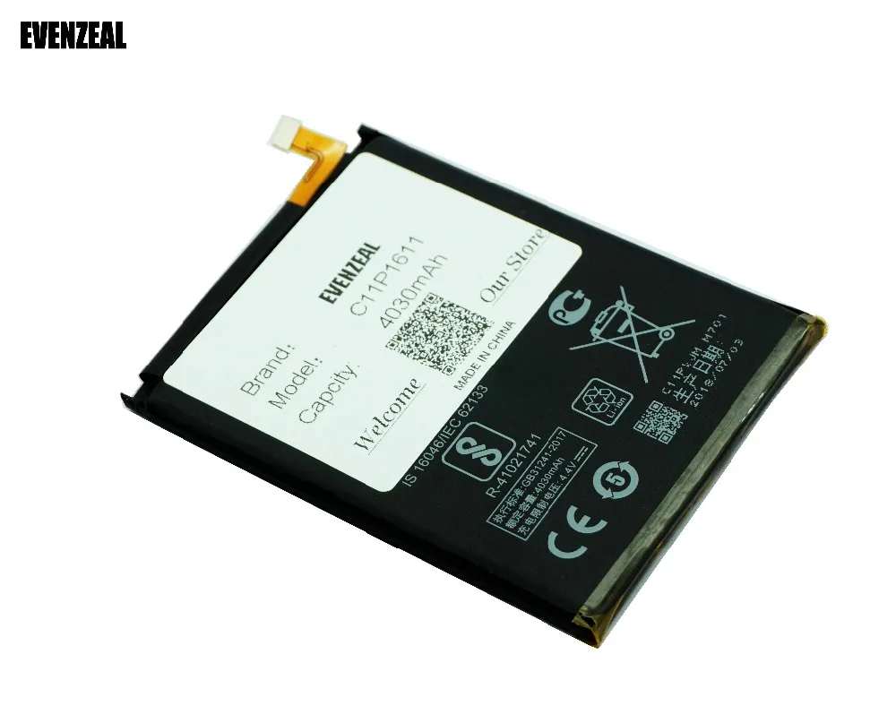 EVENZEAL 1 шт. умная батарея мобильного телефона для ASUS Zenfone 3 Max Z3 ZC520TL X008DB PegASUS X008 X008D Z01B