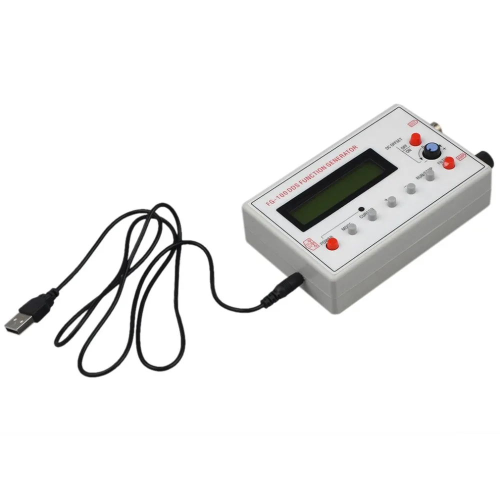 FG-100 DDS функция генератор сигналов счетчик частоты 1 гц-500 кГц многофункциональный