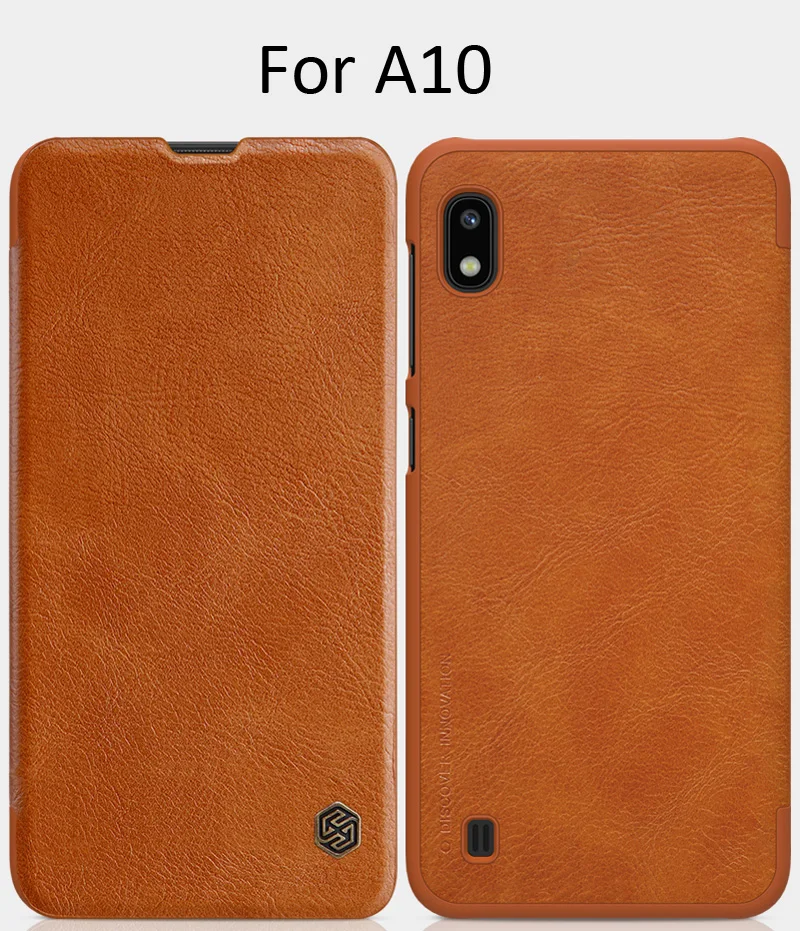 Nillkin Qin кожаный чехол-книжка с откидной Чехол Крышка для samsung Galaxy M20 M30 A30 A50 A70 M10 A40 A10 A60 A20 A20e