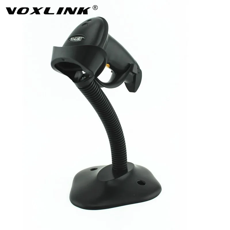 Voxlink USB Портативный ручной лазерный сканер штрих-кода проводной с держателем |