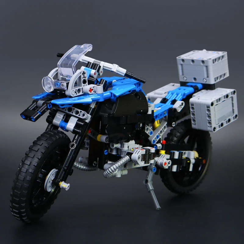 20032 603 шт. техническая серия BAMW внедорожные мотоциклы R1200 GS строительные блоки