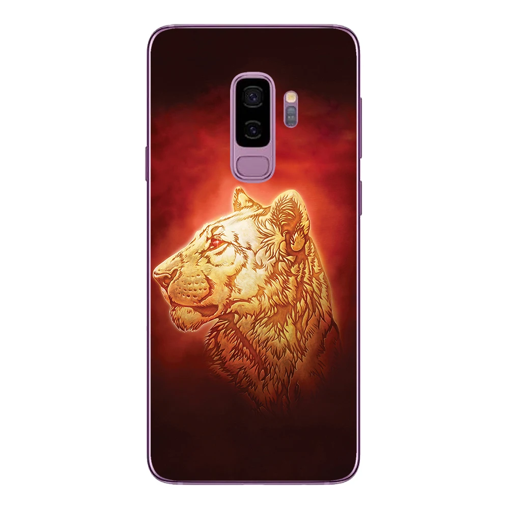 116 Мягкий термополиуретановый чехол для samsung Galaxy S7 Edge S8 S9 Plus, силиконовый чехол, чехол с тигром, львом, волком, лисой, рыбой, защитный чехол для телефона - Цвет: 116