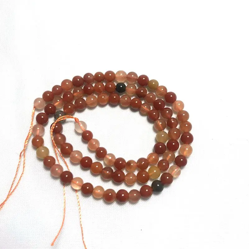 This has a 6mm size natural crystal semi-finished product Fu Lushou for DIY Bracelet necklace key chain | Украшения и аксессуары