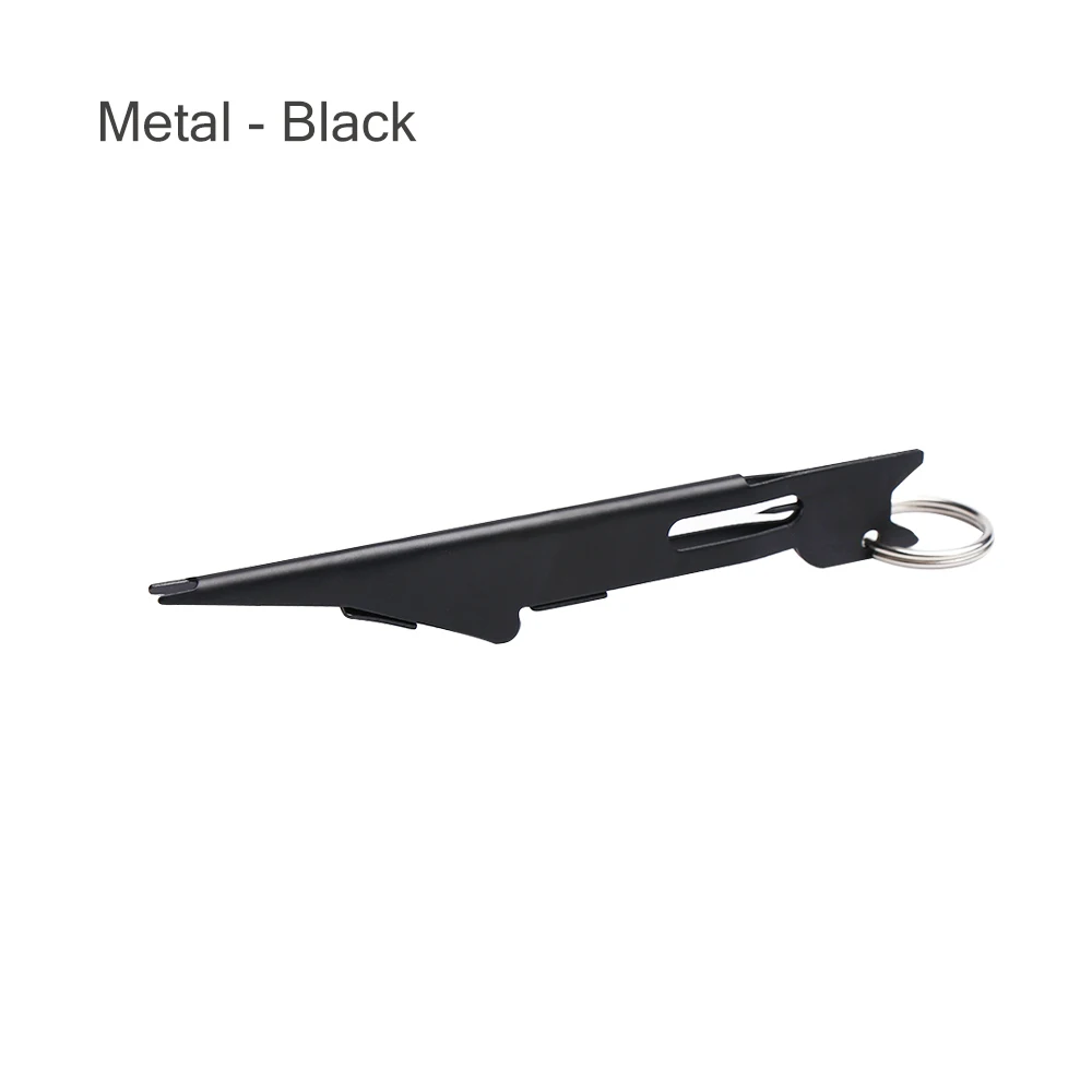 Metal - Black 1 шт. нержавеющая сталь/пластик быстрый гвоздь инструмент связывания узлов и петля Tyer крюк яруса для ловли нахлыстом снасти Быстрый крюк ноготка - Цвет: Metal - Black