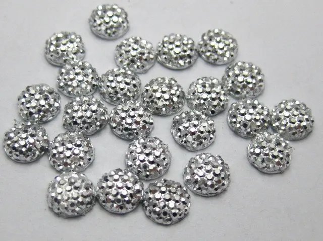 500 Разноцветные акриловые круглые плоские стразы 6 мм|rhinestone armband|rhinestone letter beadsbeads