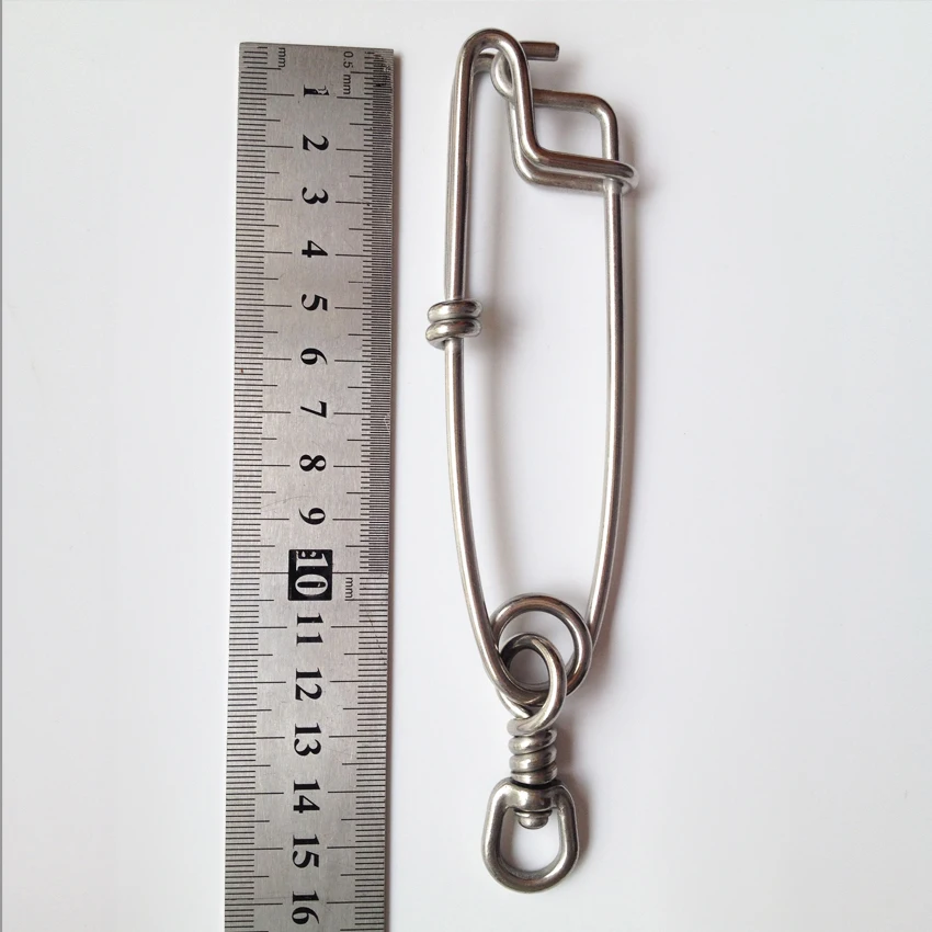 Ярусные рыболовные зажимы для подводной охоты вертлюжный зажим из нержавеющей