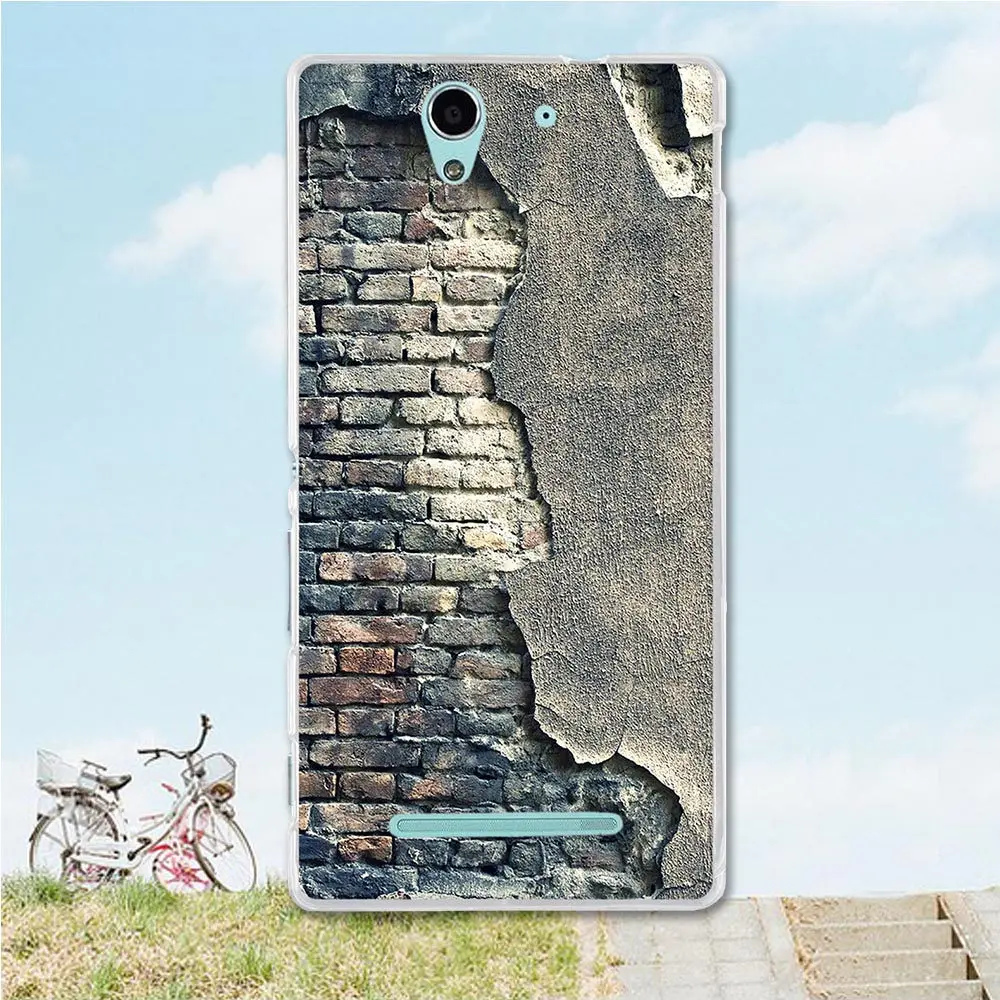 ТПУ мягкий чехол для флип sony Xperia C3 чехол для телефона D2533/C3 Dual D2502 coque fundas чехол с изображением животных для sony c3