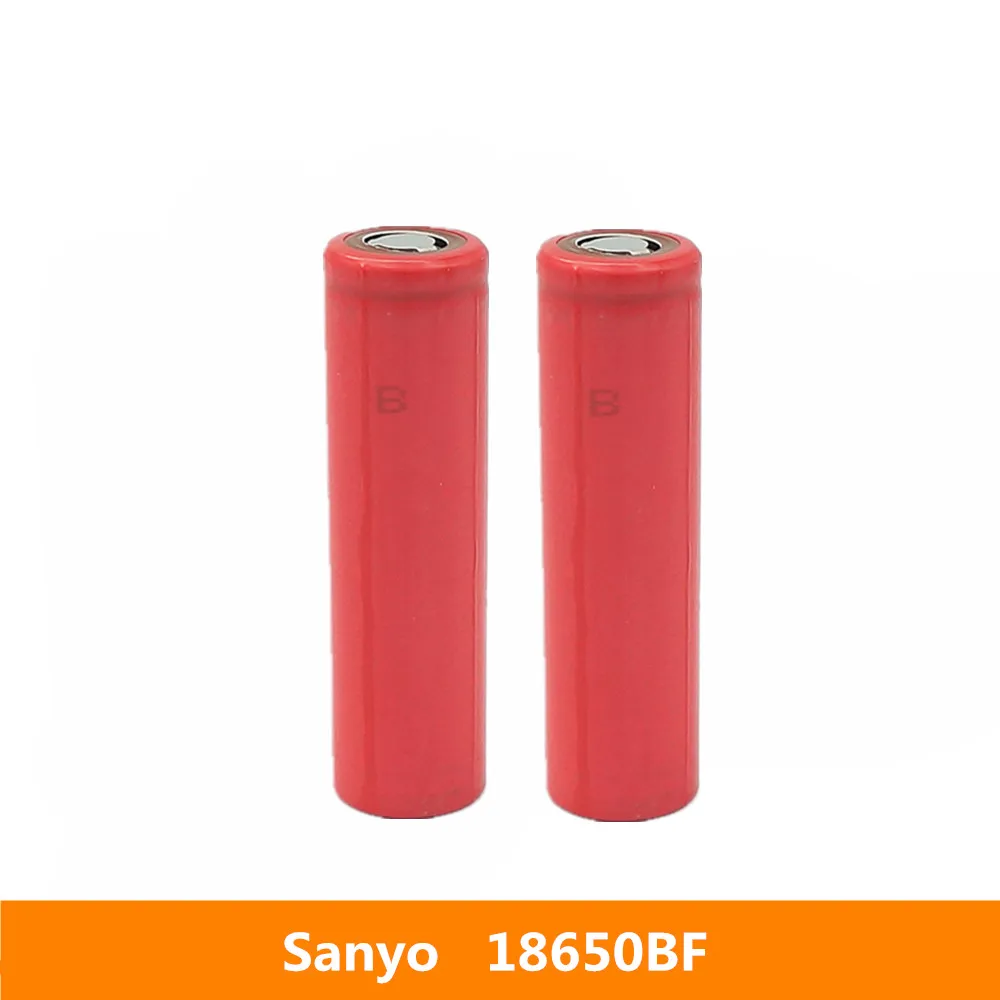 2 шт. 3 7 в 18650 3400 мАч Оригинал для Sanyo NCR18650BF 6 В батарея игрушечного фонарика и т.
