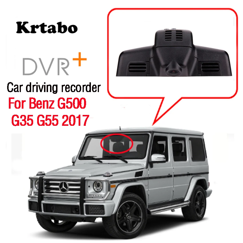 

Автомобильный видеорегистратор с Wi-Fi, видеорегистратор для Mercedes Benz G500, G35, G55, 2017, 1080P, высокое качество, ночная съемка, CCD, HD
