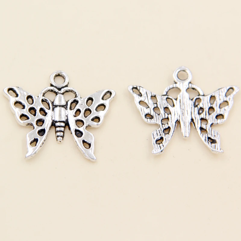 60 шт. подвески в виде бабочек | Украшения и аксессуары