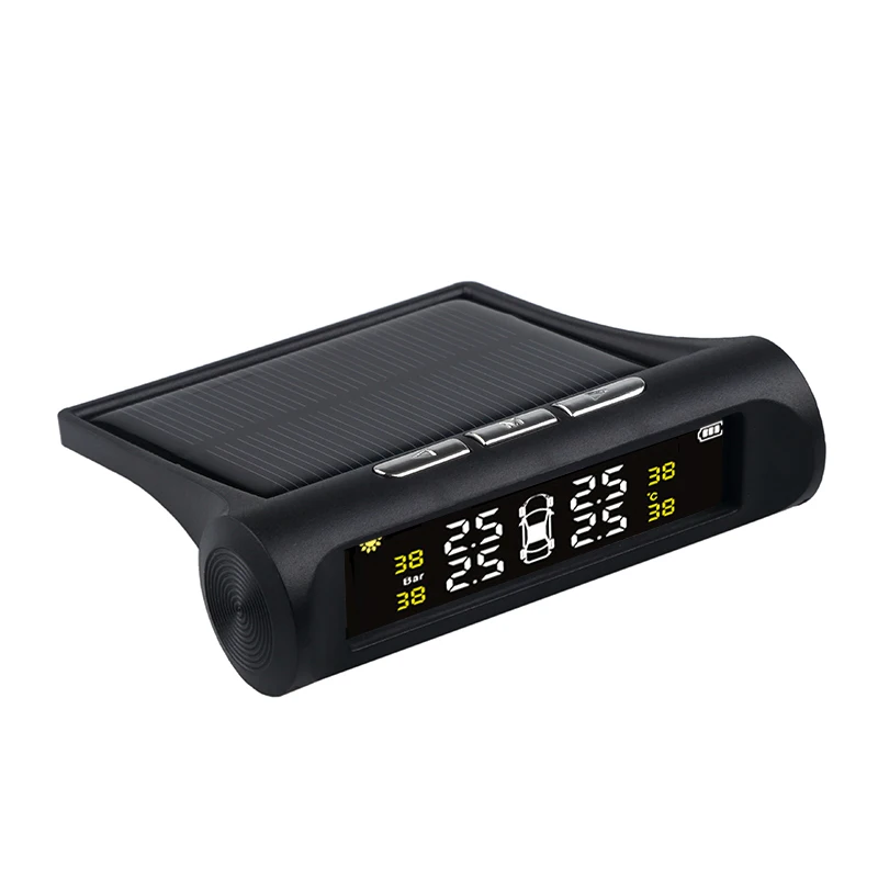 Система контроля давления в шинах TPMS цифровой прибор для с зарядкой от USB