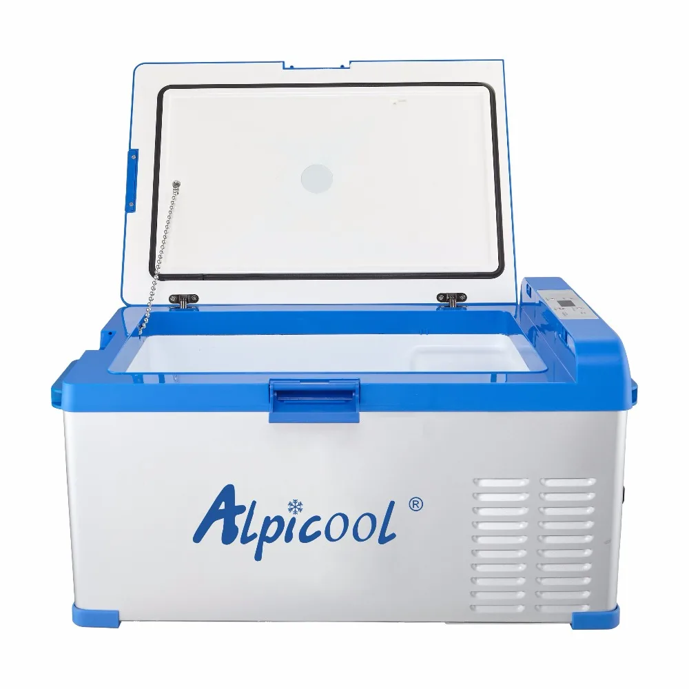 Alpicool серии 25L Новый компрессорный морозильник автомобильный холодильник AC 12 В DC24V