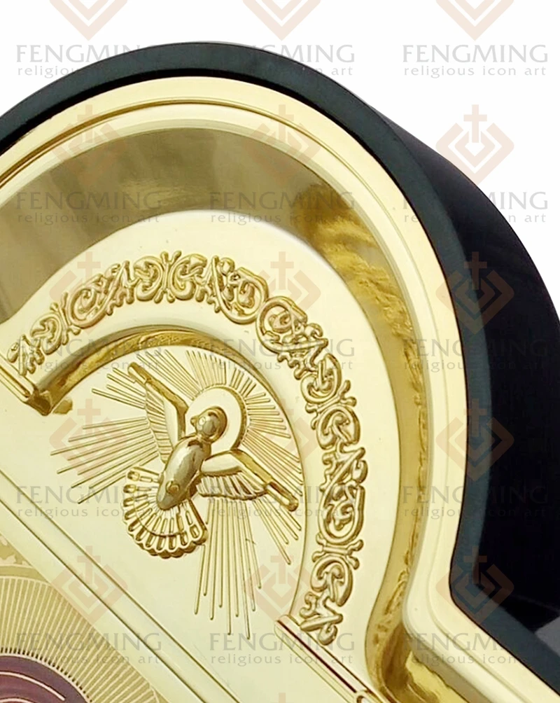 Пластиковая фоторамка под заказ Бронзирующая икона Святой Христины