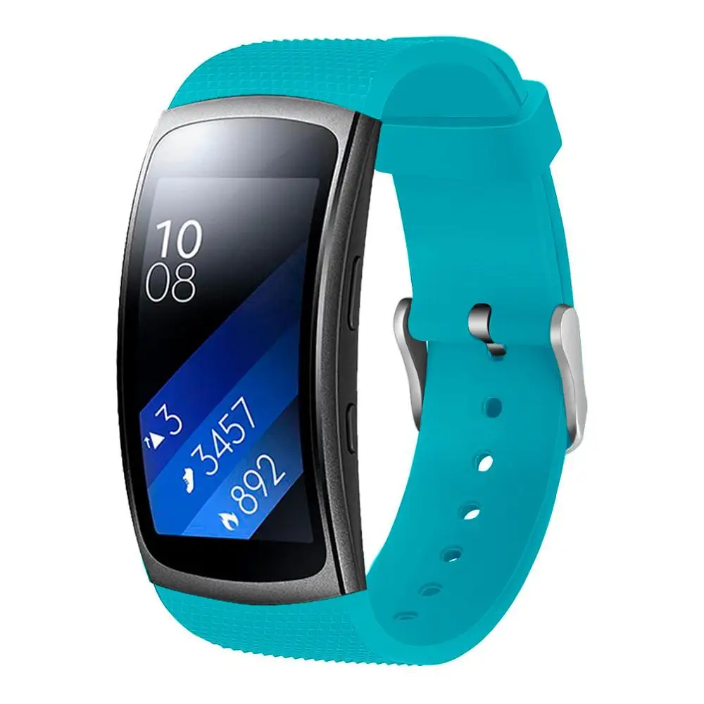 7 Ремешок для часов samsung gear Fit2 Pro, силиконовый ремешок для часов samsung gear Fit 2 SM-R360, браслет Correa 91028 - Цвет ремешка: 7