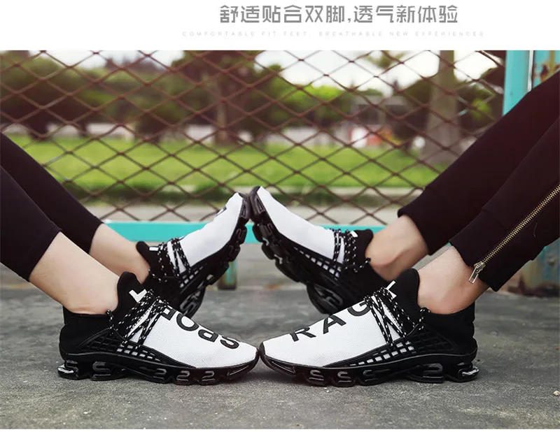 2019 Low Sale Air Men's Sport Running Shoes Lace-up Exercise Couple Sneakers Breathable Mesh Letter Size 36-48 For | Спорт и