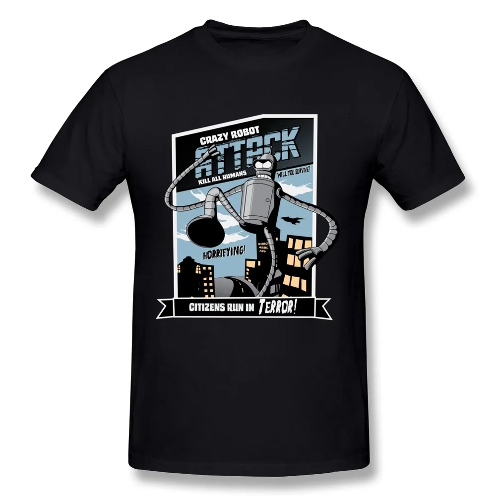 New Arrival Gildan T Shirt Men Kill all humans Personalize Cool Pics Shirts | Мужская одежда
