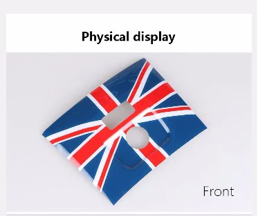 PC Union Jack AUX Зажигалка накладка чехол наклейка для mini cooper F60 земляк автомобиль-Стайлинг интерьера украшения