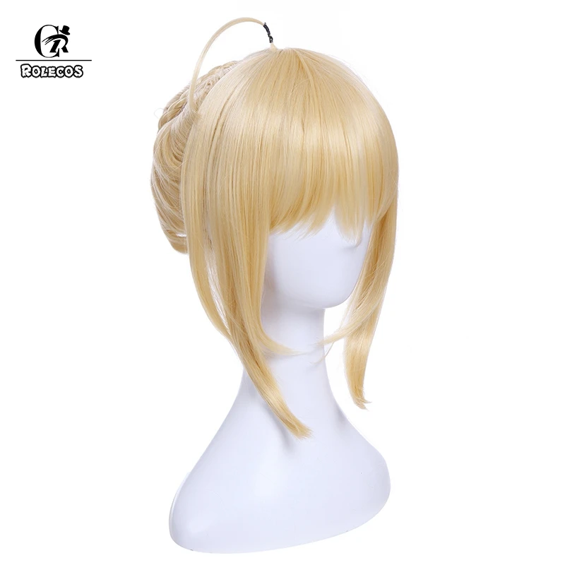 ROLECOS Fate EXTRA Cosplay головной убор Saber Nero для косплея Косплей Средний светлый плетение