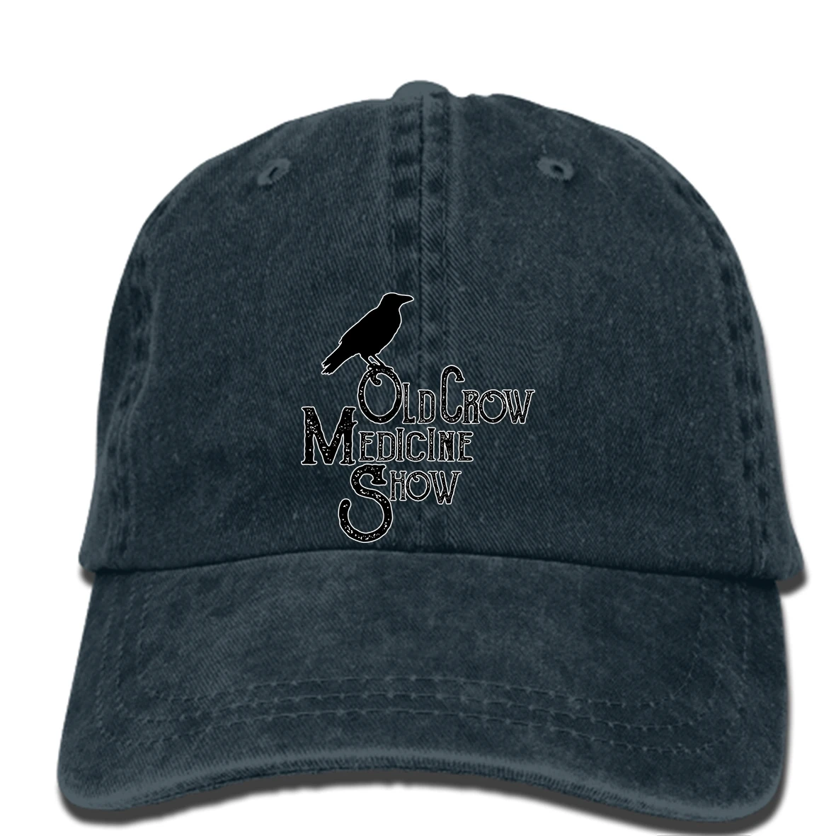 Хип-хоп Бейсбольные кепки с принтом Мужская шляпа винтажная старая ворона