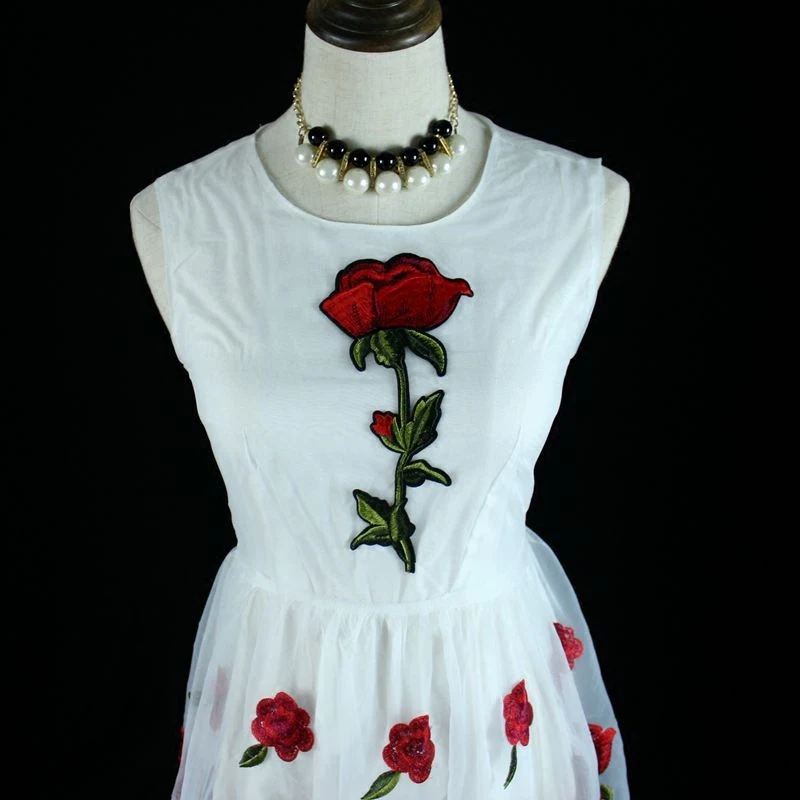 Летнее платье для мамы и дочки с розой|mother daughter matching dress|dress mother daughtermother |