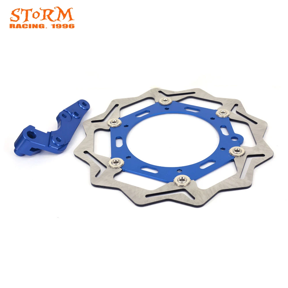 

270MM Wavy Front Floating Brake Discs and Bracket For Husaberg FE FC FS FX FE125 125 250 390 400 450 470 501 550 570 600 650