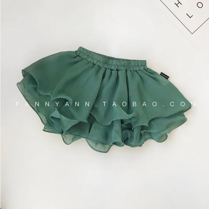 Комплекты одежды для маленьких девочек зеленого цвета 2 шт. летняя детская одежда