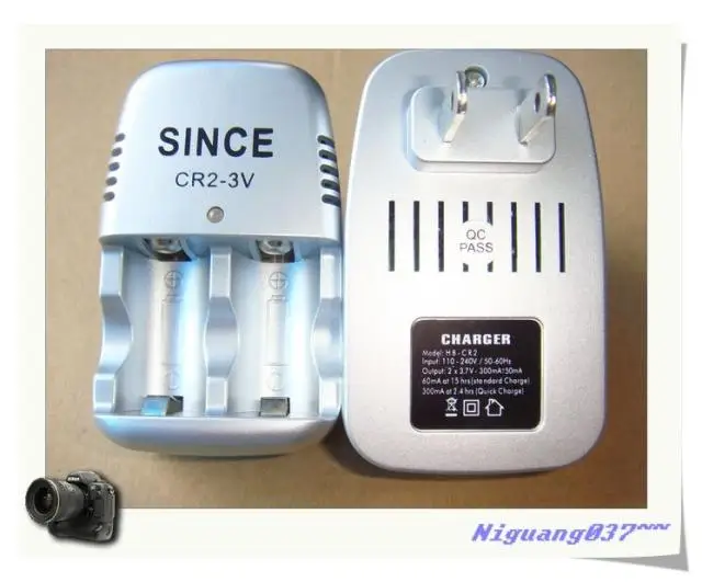 Новинка 1 шт. Зарядное устройство для аккумуляторов 3 в CR2 15270 охлаждения