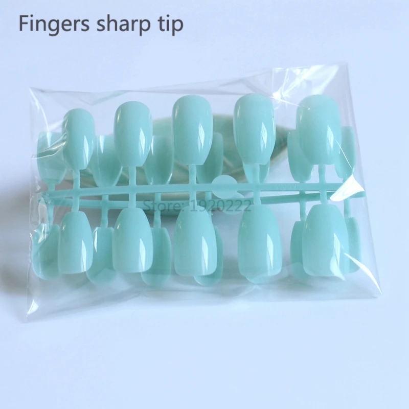 24 шт мода раздел конфеты цвет форма гроба ногти популярные продажи короля