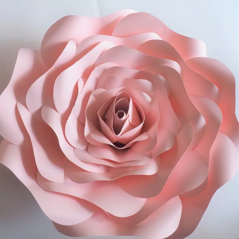 2018 смешанные детские розовые цвета слоновой кости гигантские бумажные розы