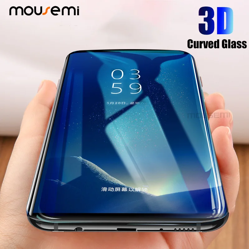 MOUSEMI закаленное стекло для Samsung Galaxy S8 Plus S6 S7 Edge 3D полное изогнутое Защитное Note 8 9 Glass