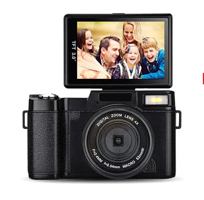 

Компактная цифровая камера Super 30Mp Max 8MP CMOS Sensor DSLR с 3-дюймовым экраном, профессиональная фотокамера, видео 1080P, аккумулятор 800 мАч