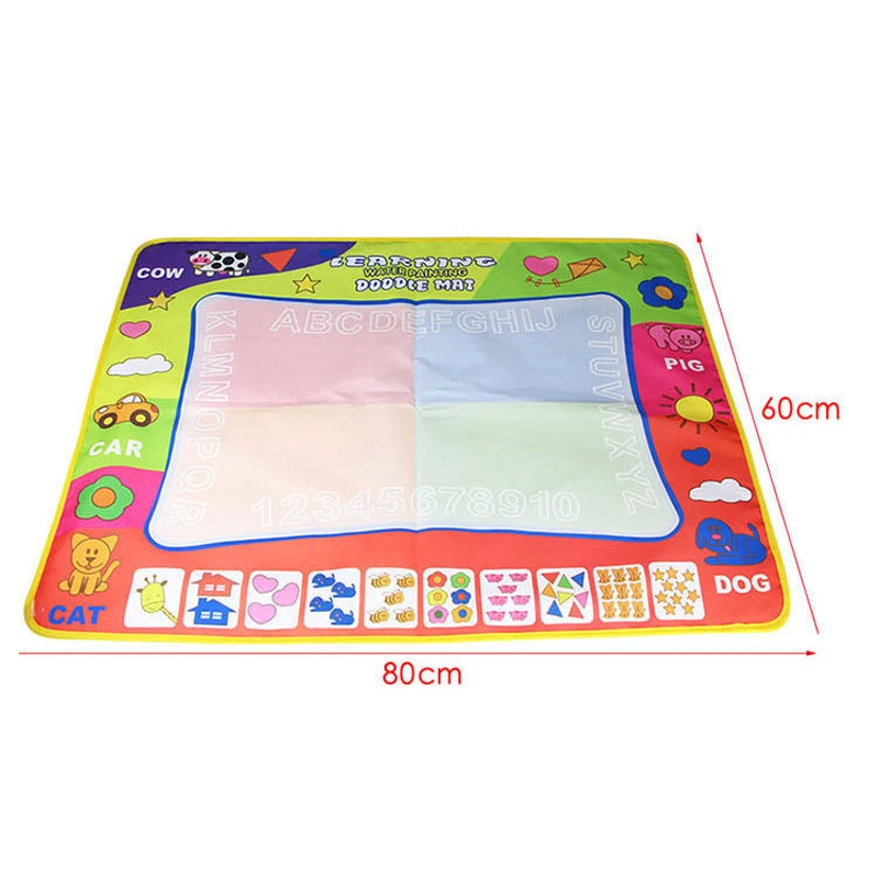 Детское одеяло для рисования 60 Х80 см|pen doodle|magic waterwater magic |