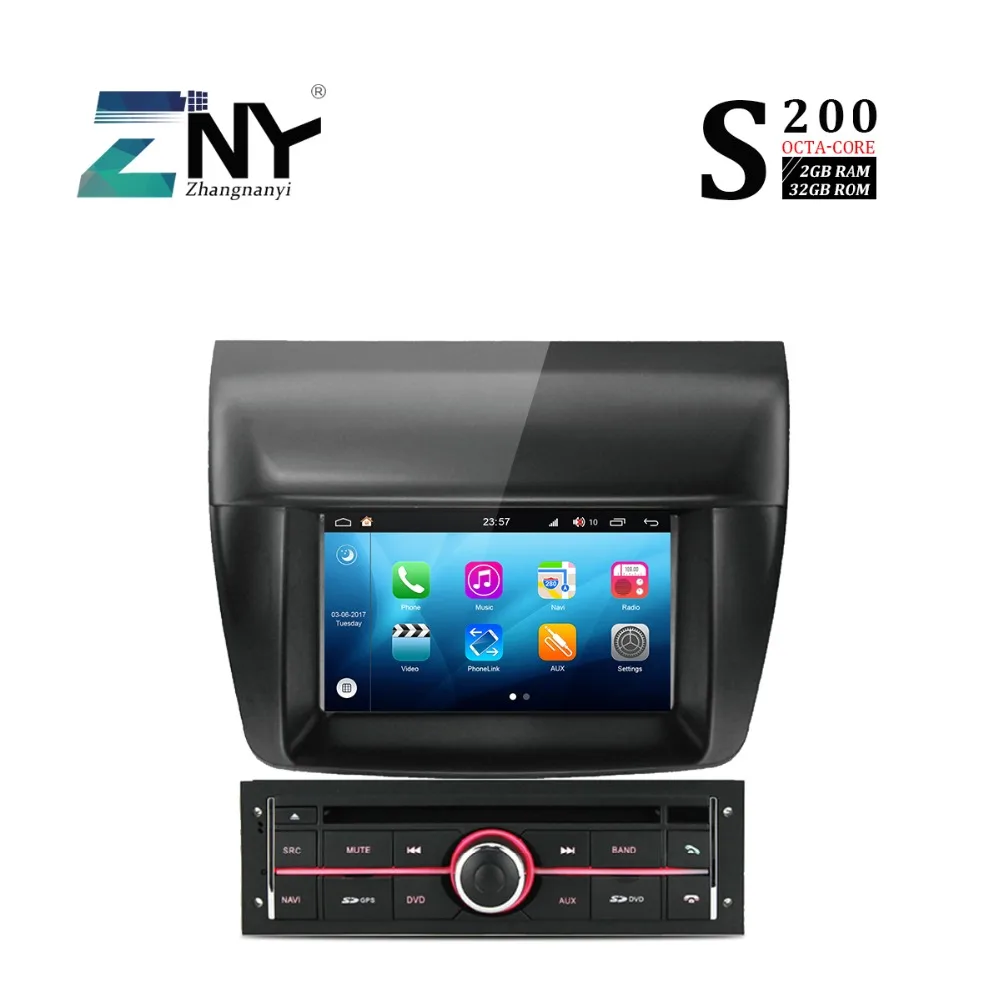 S200 7 &quotAndroid 8 0 автомобильный DVD для Mitsubishi Triton L200 Pajero СПОРТ Авто Радио FM GPS Навигация