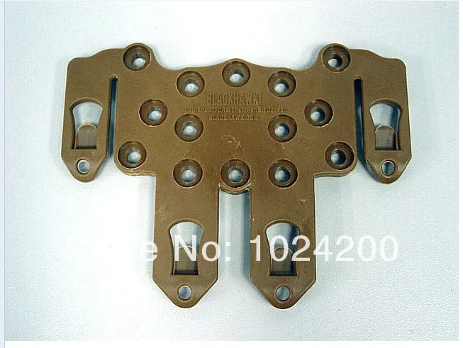SWAT страйкбол удар Молл кобура Платформа Панель коричневый|holster platform|molle holsterairsoft