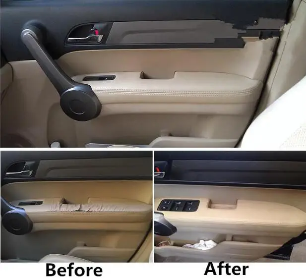 4 шт. защитная накладка на переднюю/заднюю дверь из микрофибры для Honda CRV 2007 2011 с