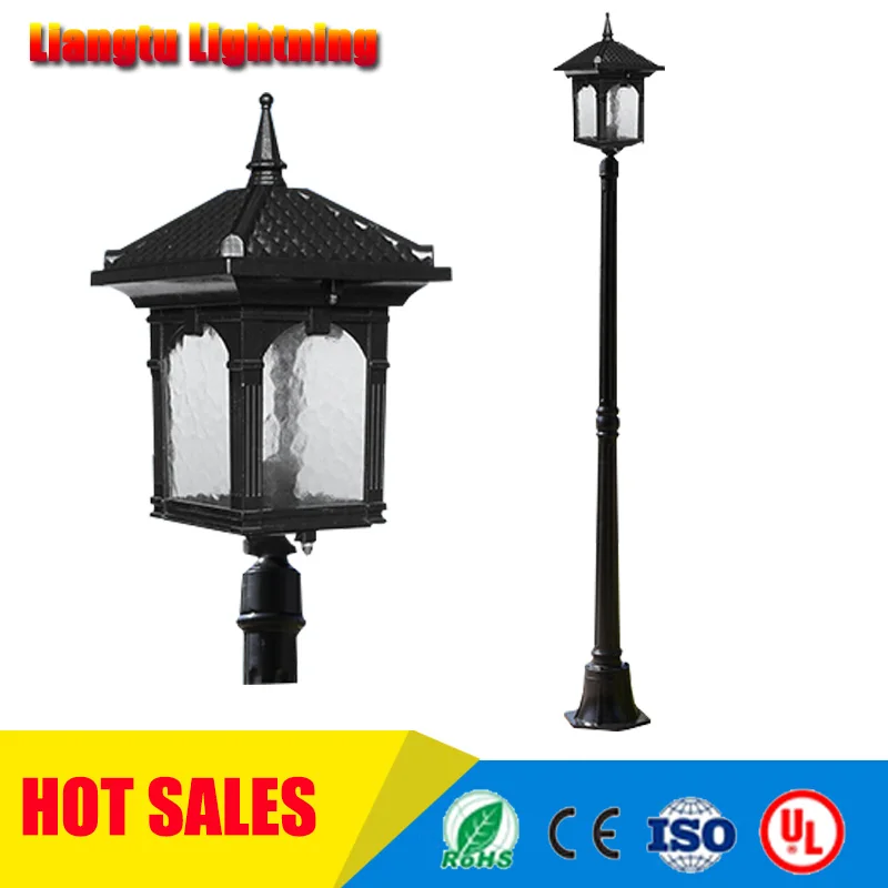 Уличный фонарь садовый полюсный светильник светодиодный дорожный фсветильник