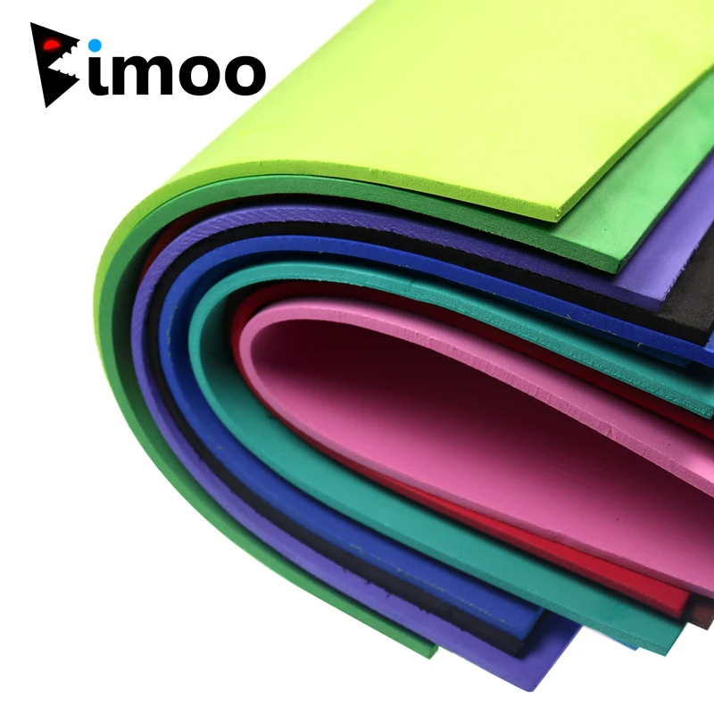 Bimoo 2 шт. 3 мм цветная бумага EVA пена для вязания мушек материал пены травы бункер