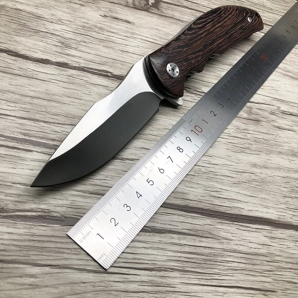 Тактический складной нож ZZSQ ZT0606 карманные походные ножи с деревянной ручкой G10