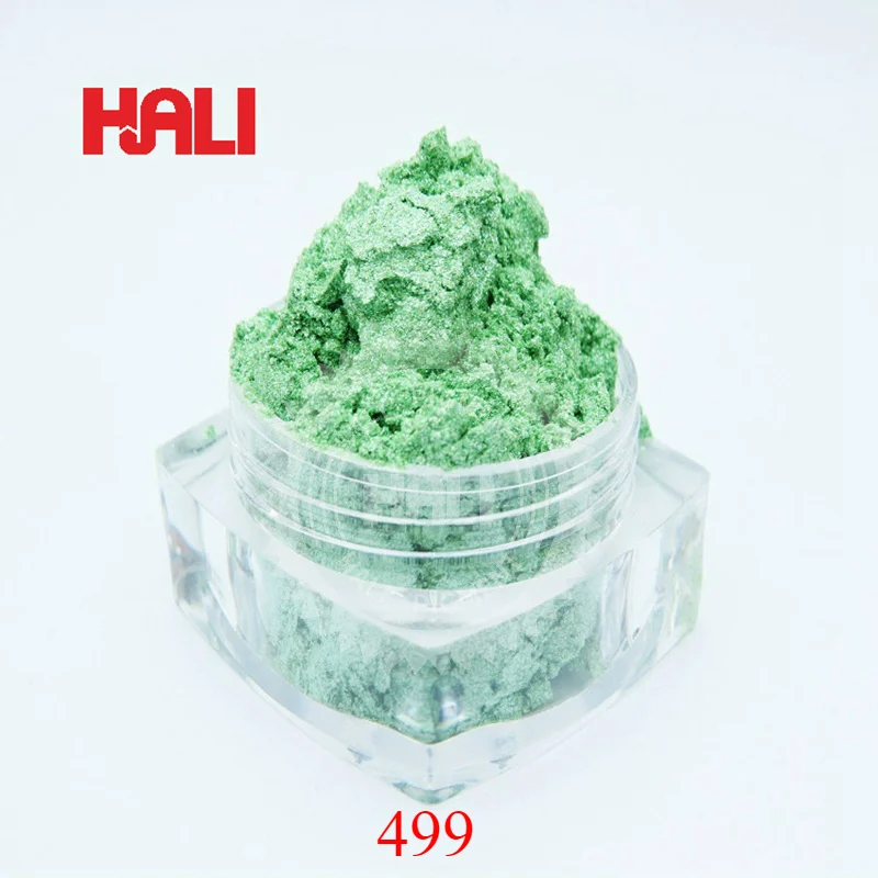 Жемчужный пигмент перламутровый жемчужный порошок слюды цвет: мерцающий зеленый