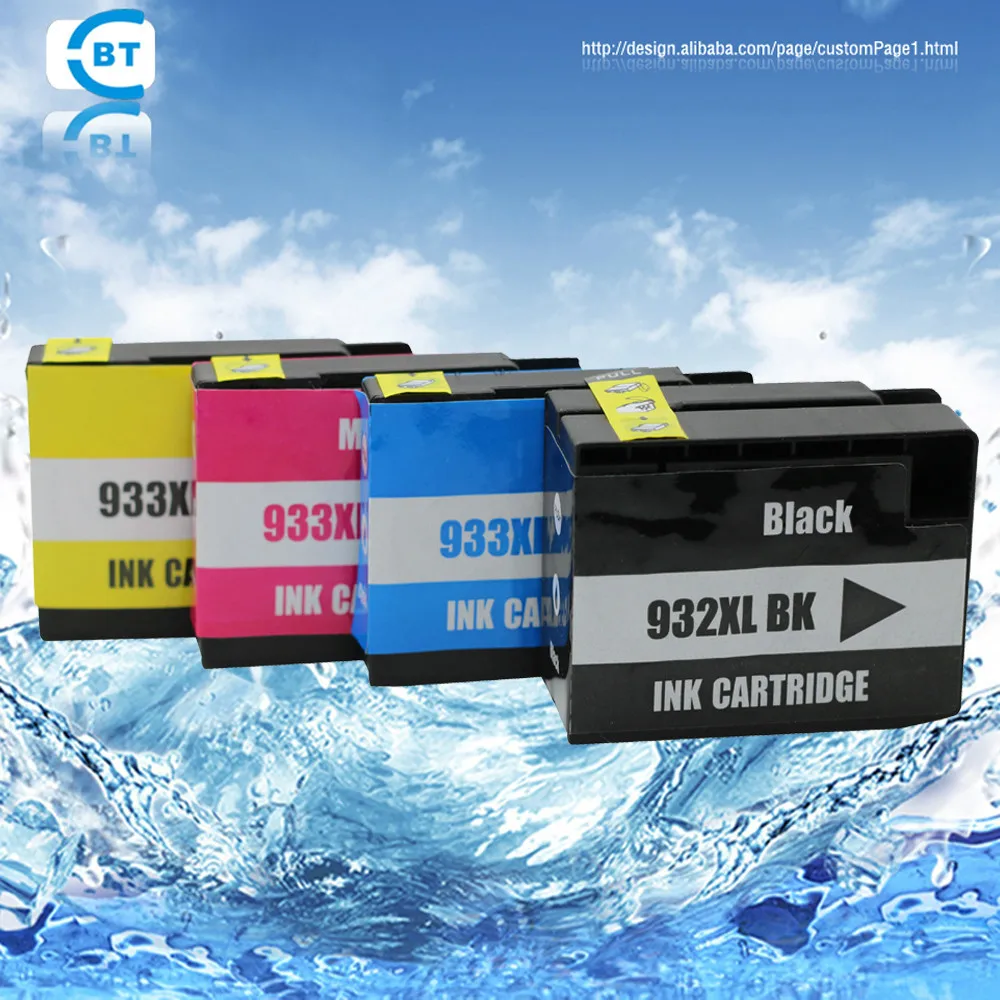 

8PK Compatible hp 932xl 933xl Ink Cartridges for HP932 933 for HP Officejet Pro 7110 7510 7512 7612 6100 7610 7100 Printer