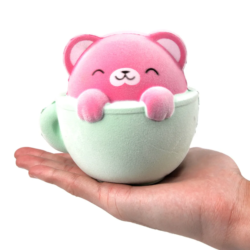 1coloue Squeeze мягкая пушистая кошка Ароматизированная медленно поднимающаяся