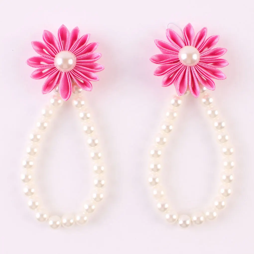 Браслеты на ногу с искусственным жемчугом для младенцев цепочка ступней малышей