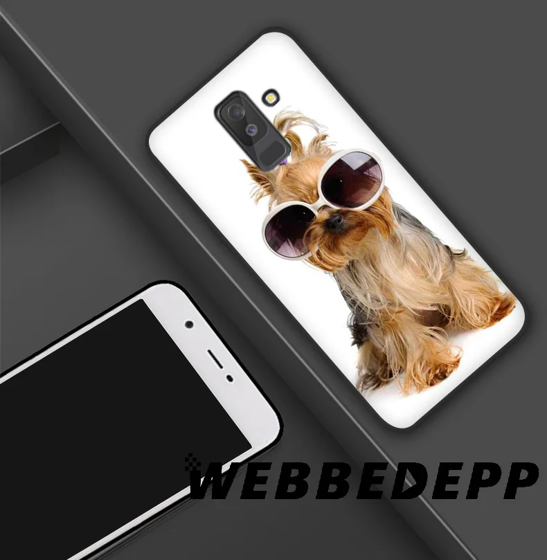 WEBBEDEPP Yorkshire terrier Dog Cute Soft TPU Silicone Case for Samsung Galaxy S10 S10e S9 S8 Plus S7 S6 Edge &amp J6 Phone |
